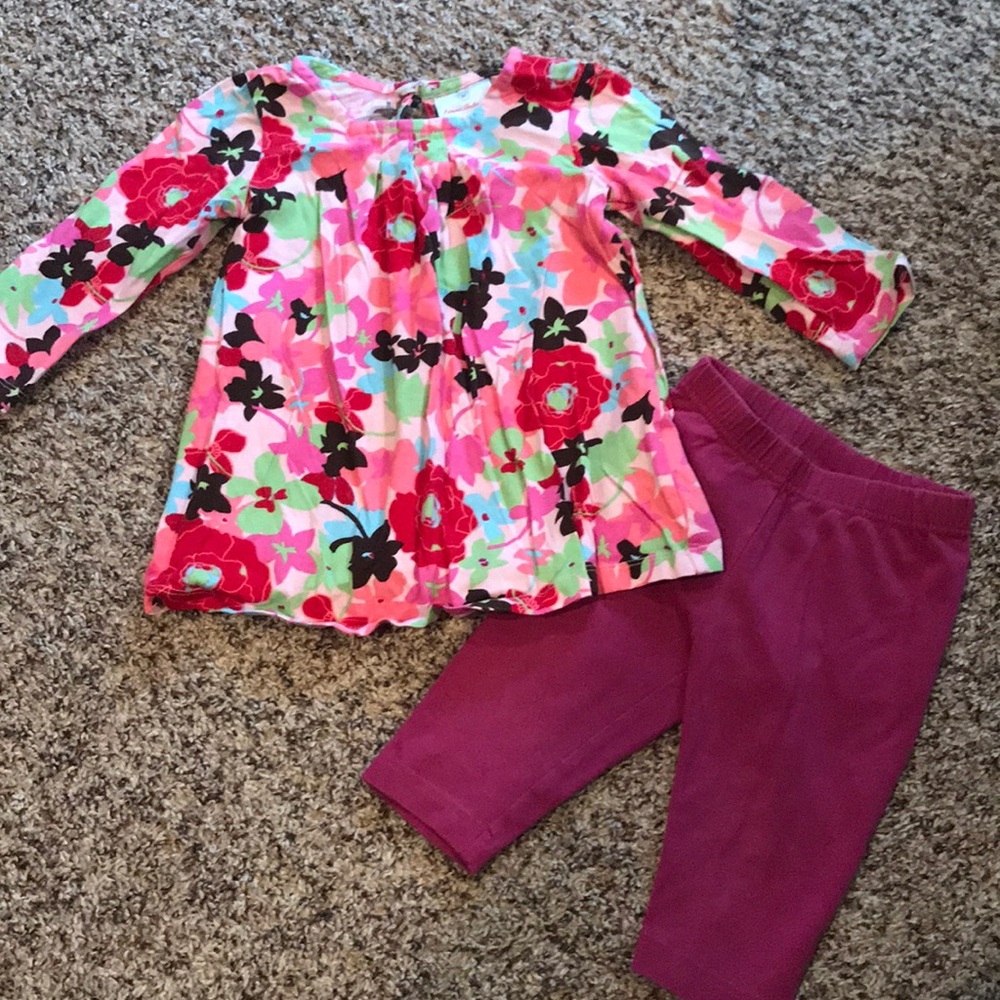 Hanna Andersson tunic and leggings